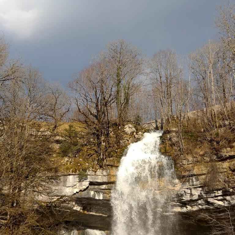 Au Moulin Des Fees - Maison D'Hotes Cascades Du Herisson Bonlieu Exteriör bild